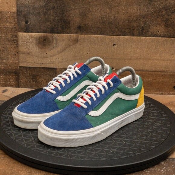 VANS OLD SKOOL YACHT CLUB MENS ATHLETIC SHOES RETRO SNEAKERS MULTICOLOR SIZE 7 - Picture 1 of 9